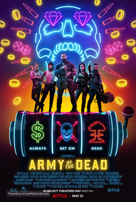 Army of the Dead A2 Movie Poster-Pixel Demon