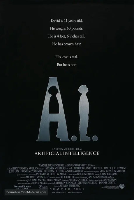 A.I. Artificial Intelligence A2 Movie Poster-Pixel Demon