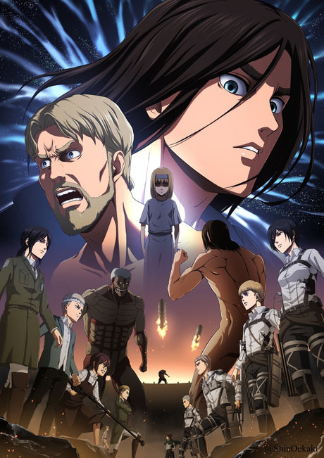 Attack On Titan Style 1 A2 Size Posters-Pixel Demon
