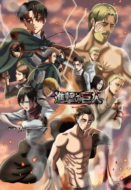 Attack On Titan Style 2 A2 Size Posters-Pixel Demon