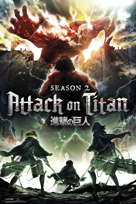 Attack On Titan Style 3 A2 Size Posters-Pixel Demon