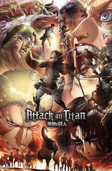 Attack On Titan Style 4 A2 Size Posters-Pixel Demon