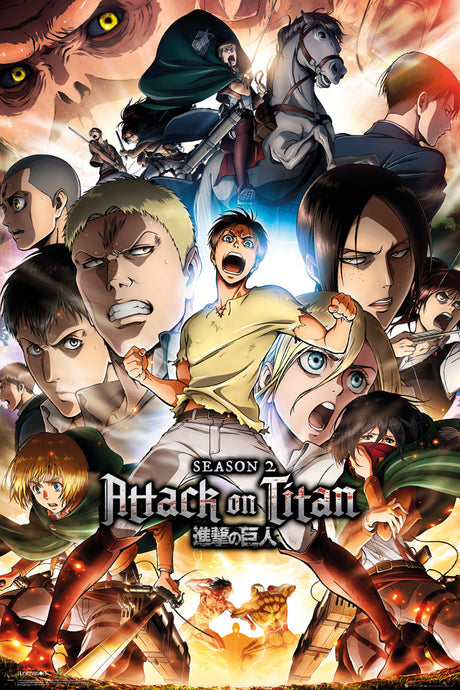 Attack On Titan Style 5 A2 Size Posters-Pixel Demon