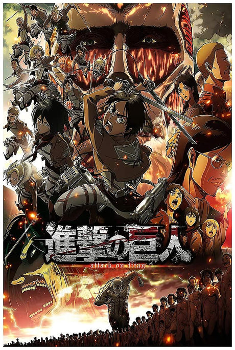 Attack On Titan Style 7 A2 Size Posters-Pixel Demon