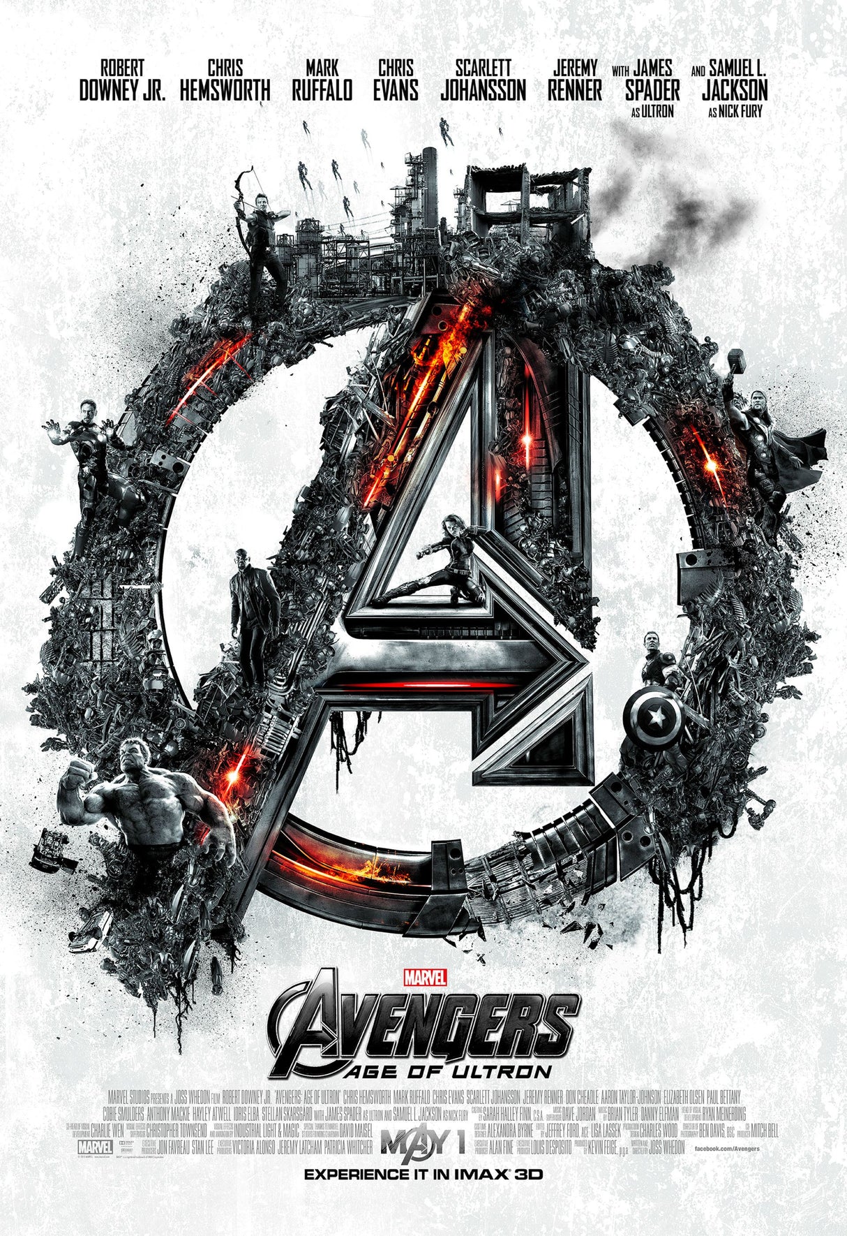 Avengers: Age Of Ultron A2 Size Movie Poster-Pixel Demon