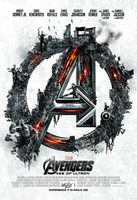 Avengers: Age Of Ultron A2 Size Movie Poster-Pixel Demon