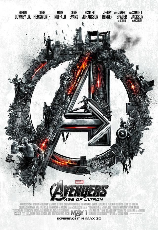 Avengers: Age Of Ultron A2 Size Movie Poster-Pixel Demon