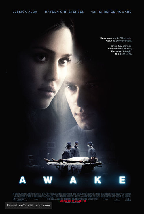 Awake Cinema Movie Poster A2 Size