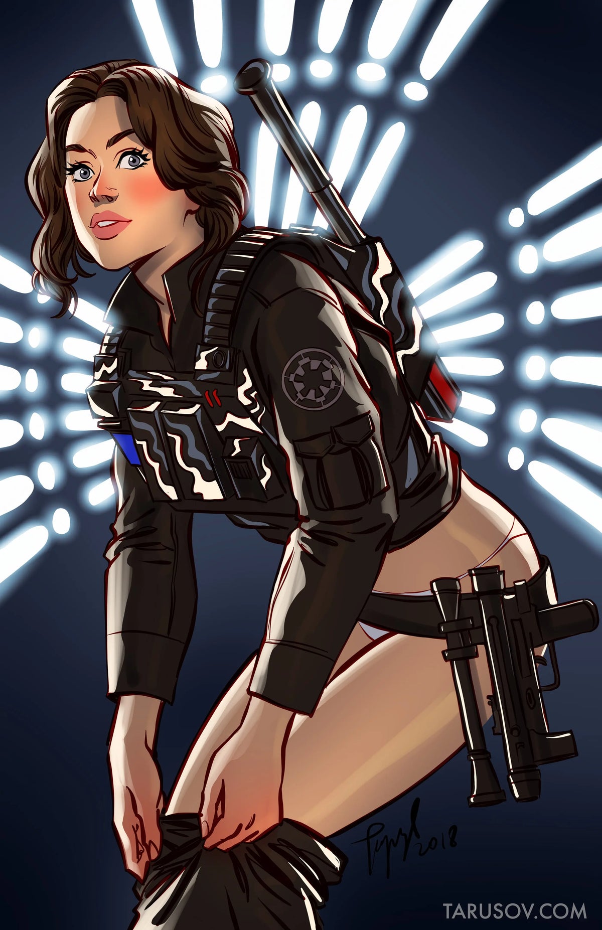 Star Wars Imperial Babe Style 4 A2 Size Posters-Pixel Demon