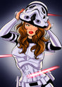 Star Wars Imperial Babe Style 7 A2 Size Posters-Pixel Demon