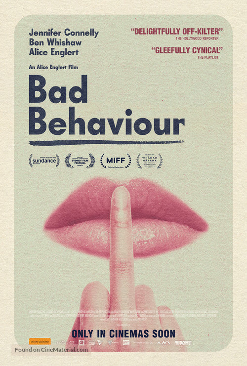 Bad Behaviour Cinema Movie Poster A2 Size