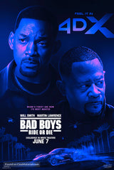 Bad Boys: Ride or Die Cinema Movie Poster A2 Size Version 3