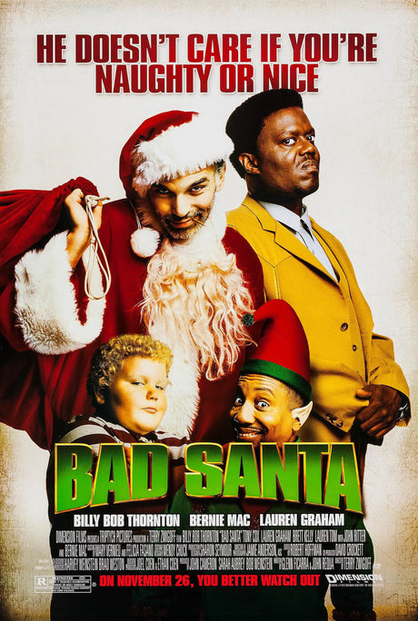 Bad Santa A2 Size Movie Poster-Pixel Demon