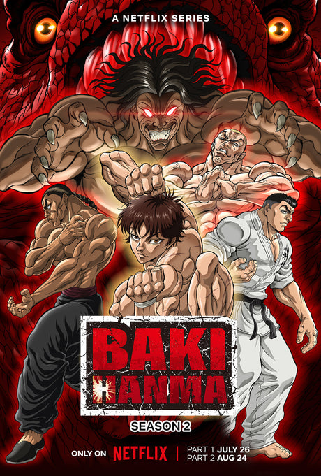 Baki Anime A2 Size Posters-Pixel Demon