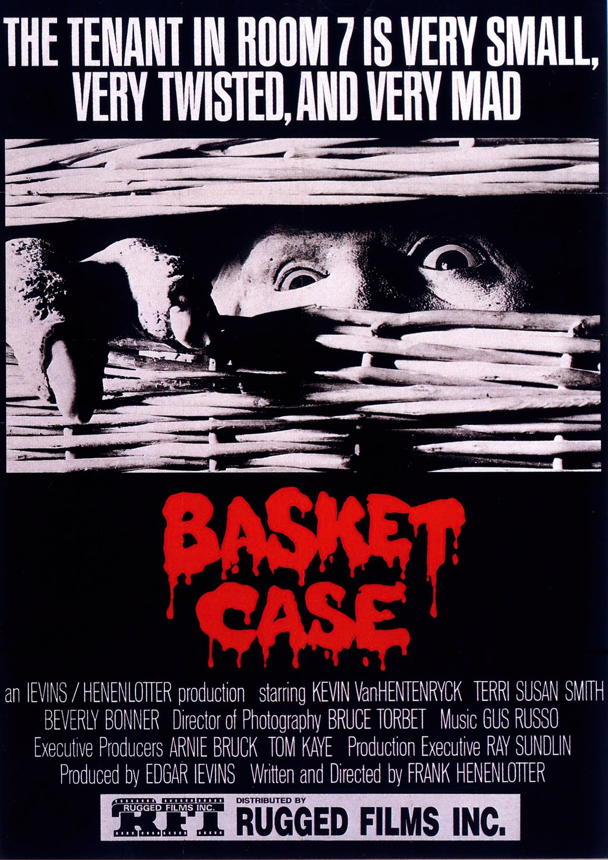 Basket case A2 Size Movie Poster-Pixel Demon