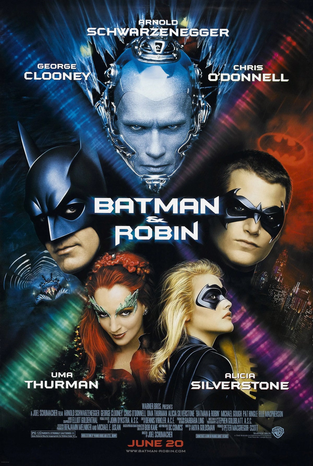 Batman And Robin A2 Size Movie Poster-Pixel Demon