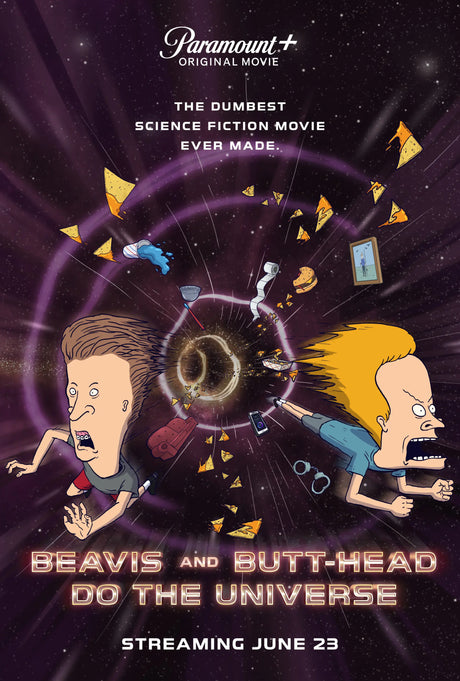 Beavis and Butt-Head Do the Universe A2 Size Movie Poster-Pixel Demon