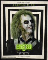 Beetlejuice Beetlejuice Cinema Movie Poster A2 Size Version 6