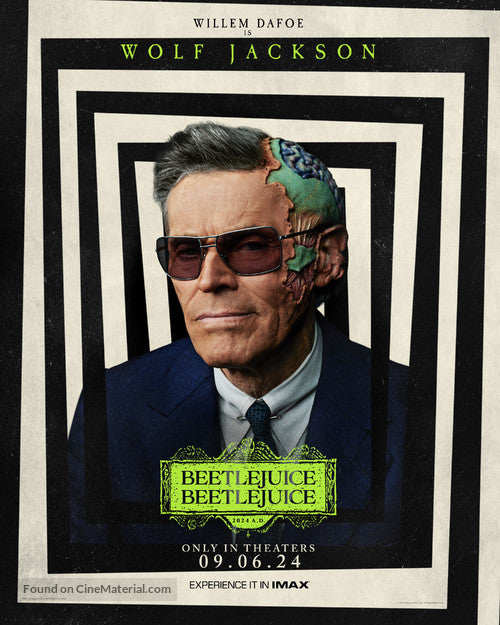 Beetlejuice Beetlejuice Cinema Movie Poster A2 Size Version 10