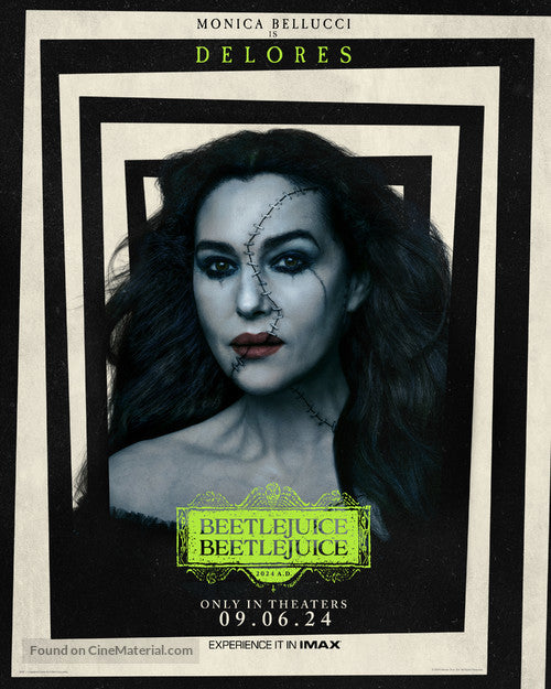 Beetlejuice Beetlejuice Cinema Movie Poster A2 Size Version 9