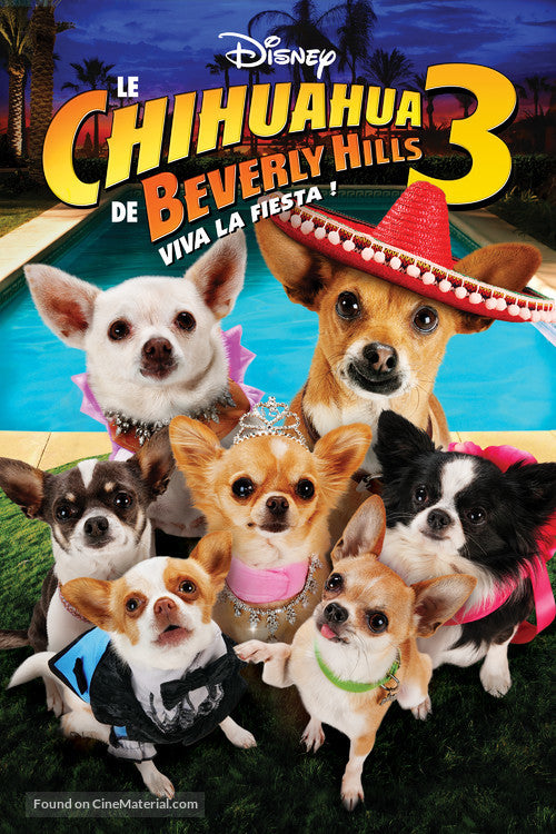 Pixel Demon Beverly Hills Chihuahua 3: Viva la Fiesta! Movie Poster A2 Size