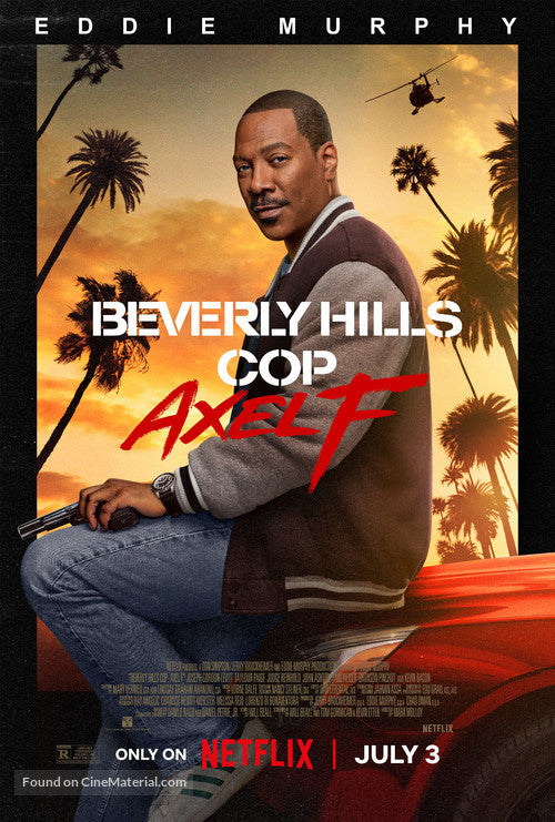 Beverly Hills Cop Axel F Cinema Movie Poster A2 Size