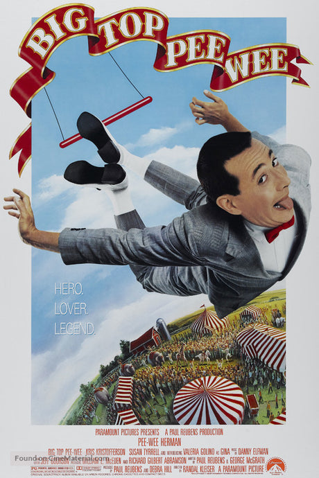 Pixel Demon Big Top Pee-wee Movie Poster A2 Size