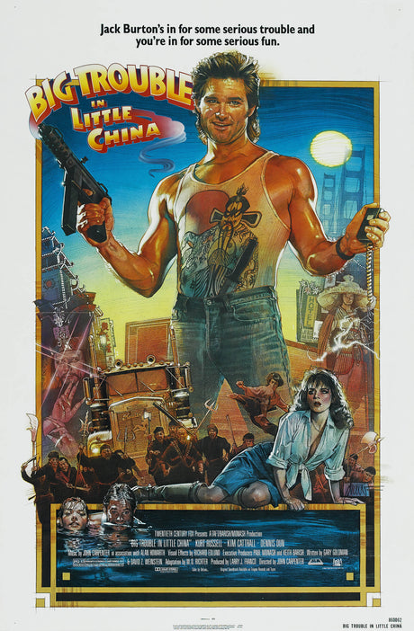 Big Trouble In Little China A2 Size Movie Poster-Pixel Demon