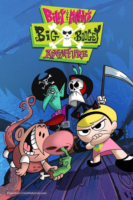 Pixel Demon Billy & Mandy's Big Boogey Adventure Movie Poster A2 Size