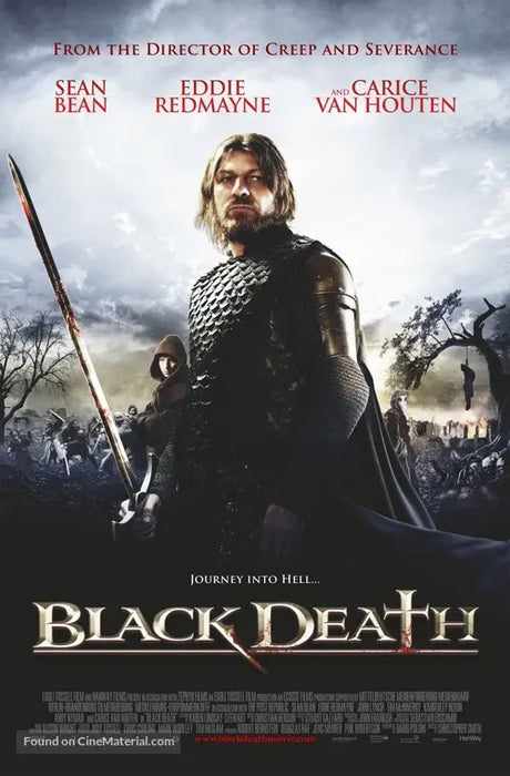 Pixel Demon Black Death Movie Poster A2 Size