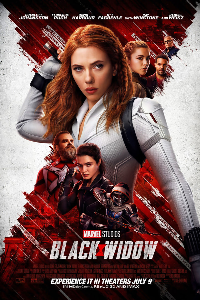 Black Widow A2 Size Movie Poster-Pixel Demon