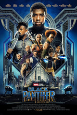 Black Panther A2 Size Movie Poster-Pixel Demon