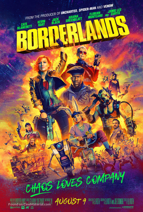 Borderlands Cinema Movie Poster A2 Size Version 2