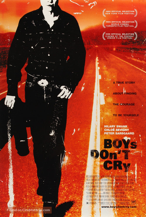 Pixel Demon Boys Don't Cry Movie Poster A2 Size