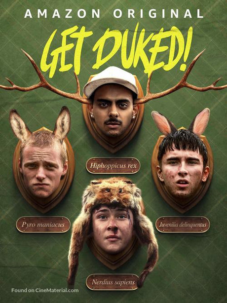 Pixel Demon Get Duked! Movie Poster A2 Size