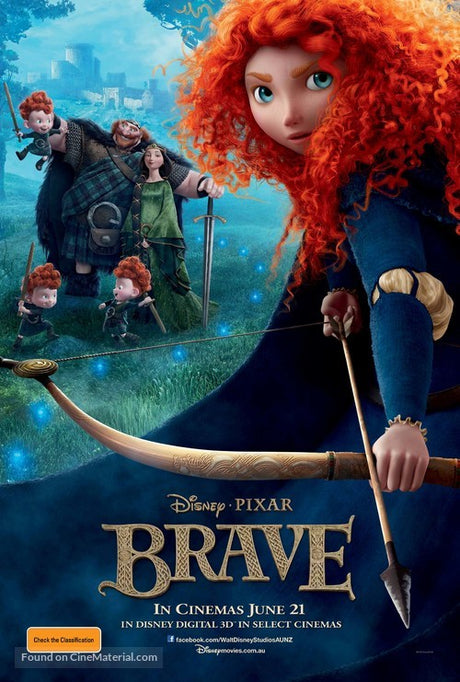 Brave A2 Movie Poster-Pixel Demon