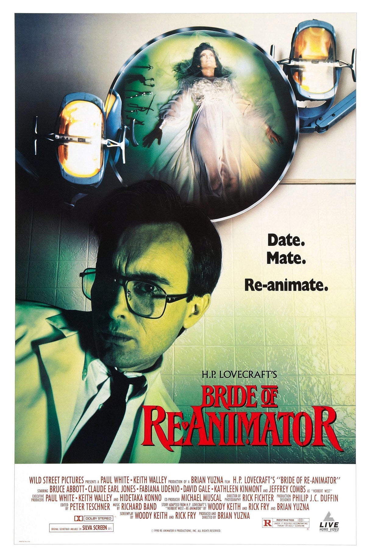 bride of re animator A2 Size Movie Poster-Pixel Demon