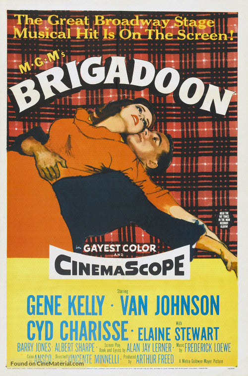 Pixel Demon Brigadoon Movie Poster A2 Size