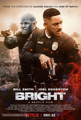 Bright Cinema Movie Poster A2 Size