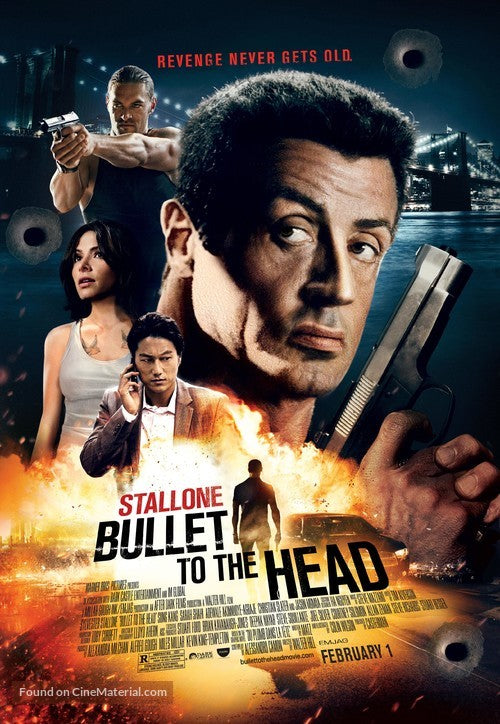 Bullet to the Head Cinema Movie Poster A2 Size