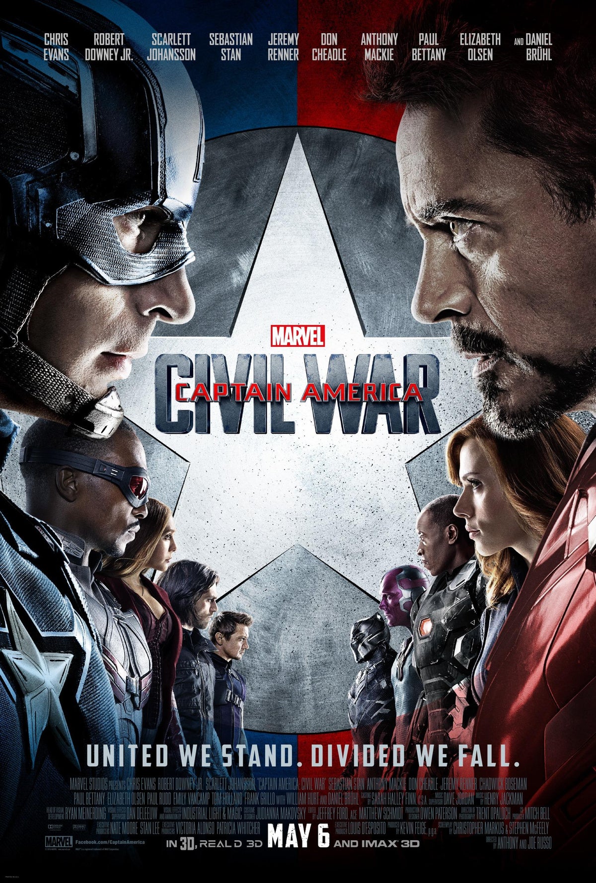 Captain America: Civil War A2 Size Movie Poster-Pixel Demon