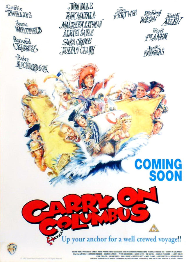 Carry On Columbus A2 Size Movie Poster-Pixel Demon