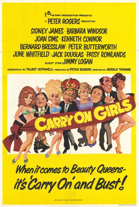 Carry On Girls A2 Size Movie Poster-Pixel Demon