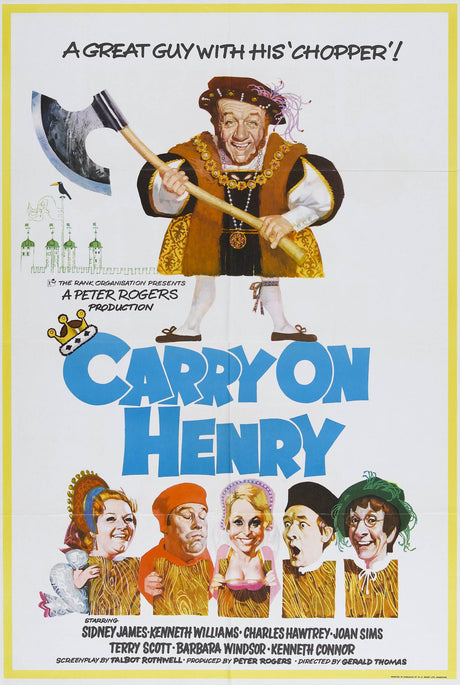 Carry On Henry A2 Size Movie Poster-Pixel Demon