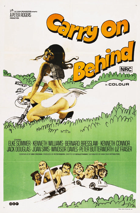 Carry On Behind A2 Size Movie Poster-Pixel Demon