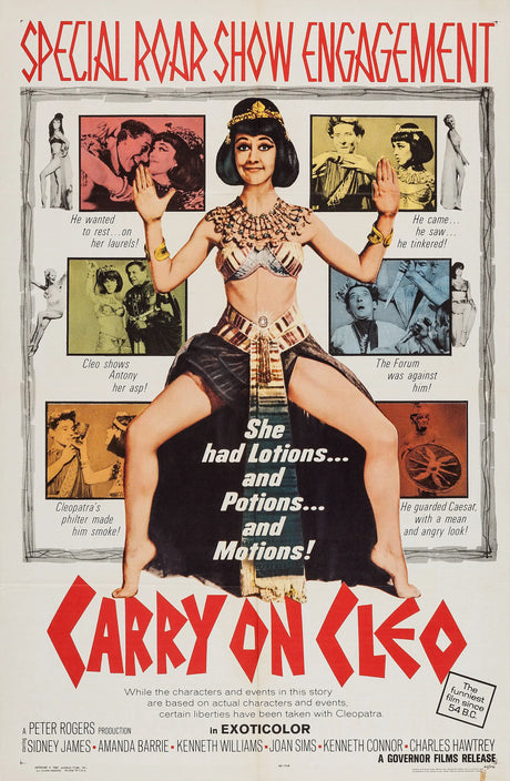 Carry On Cleo A2 Size Movie Poster-Pixel Demon