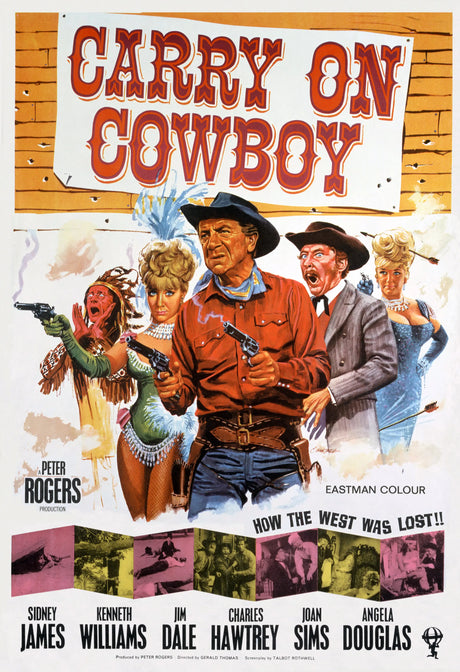 Carry On Cowboy A2 Size Movie Poster-Pixel Demon