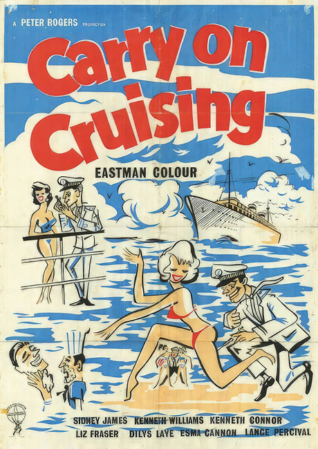 Carry On Cruising A2 Size Movie Poster-Pixel Demon