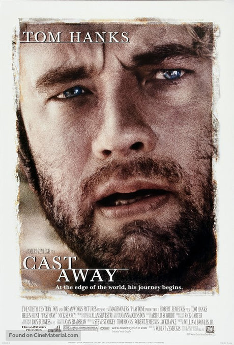 Cast Away A2 Movie Poster-Pixel Demon