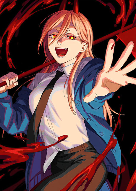 Chainsaw Man Design 16 A2 Size Posters-Pixel Demon